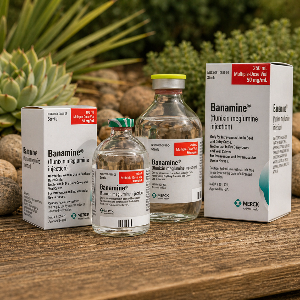 Banamine® (Flunixin Meglumine) Injection – 50 mg/mL Multi-Dose Vial