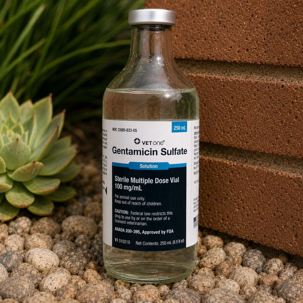 Gentamicin Sulfate Solution Injection – 100 mg/mL (250 mL Multi-Dose Vial)  Complete Equine Performance