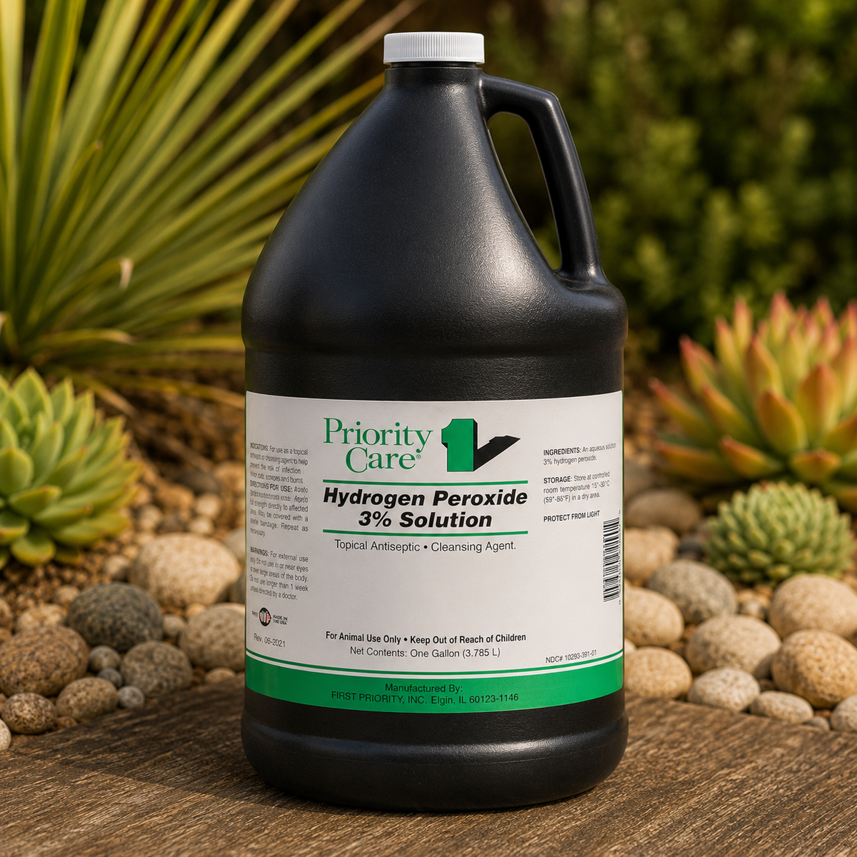 Hydrogen Peroxide 3% Solution Gallon  Complete Equine Performance