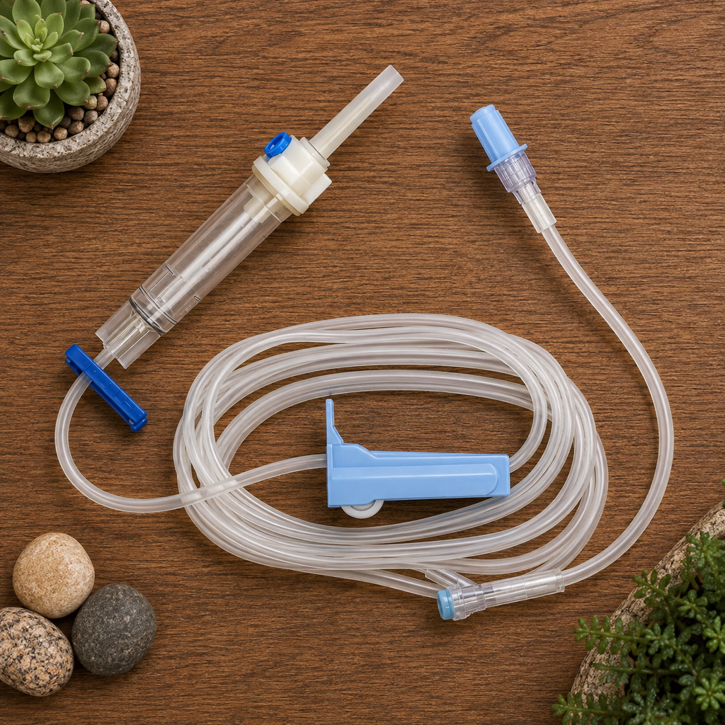 IV Line Basic Set, Duo Vent, 104"  Complete Equine Performance