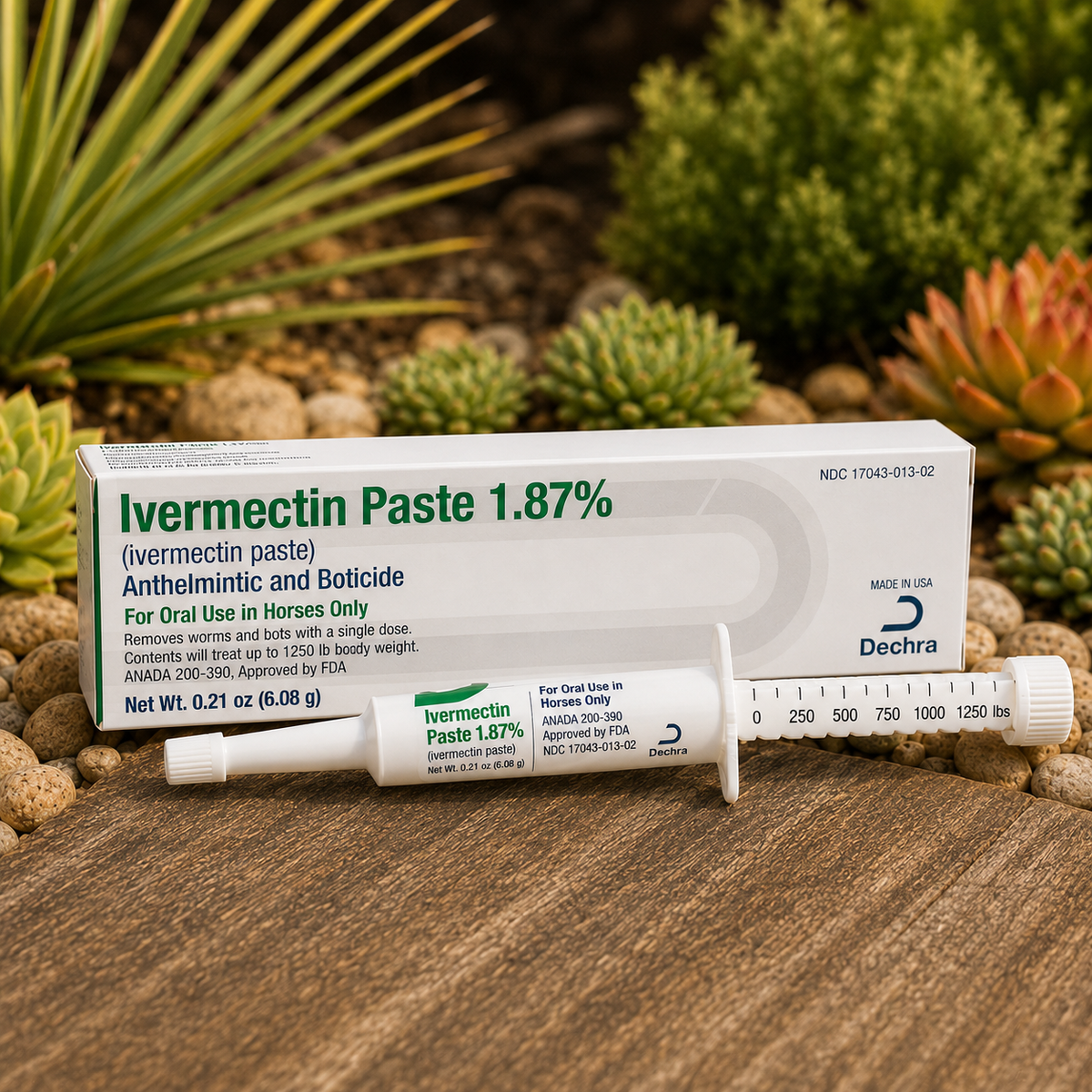 Ivermectin Paste 1.87% Syringe Apple Flavor  Complete Equine Performance