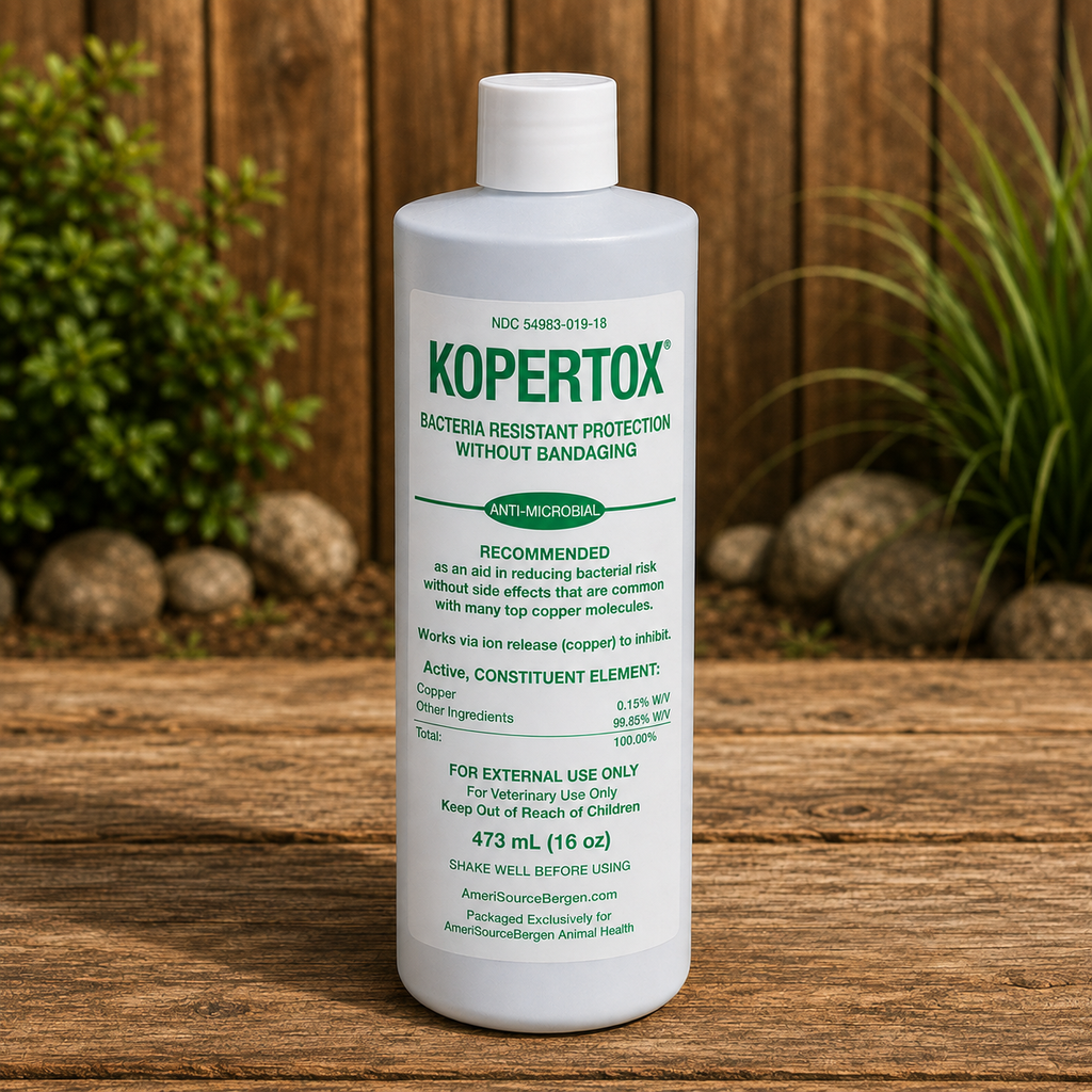 Kopertox Water-Resistant Hoof Protection, 16oz  Complete Equine Performance