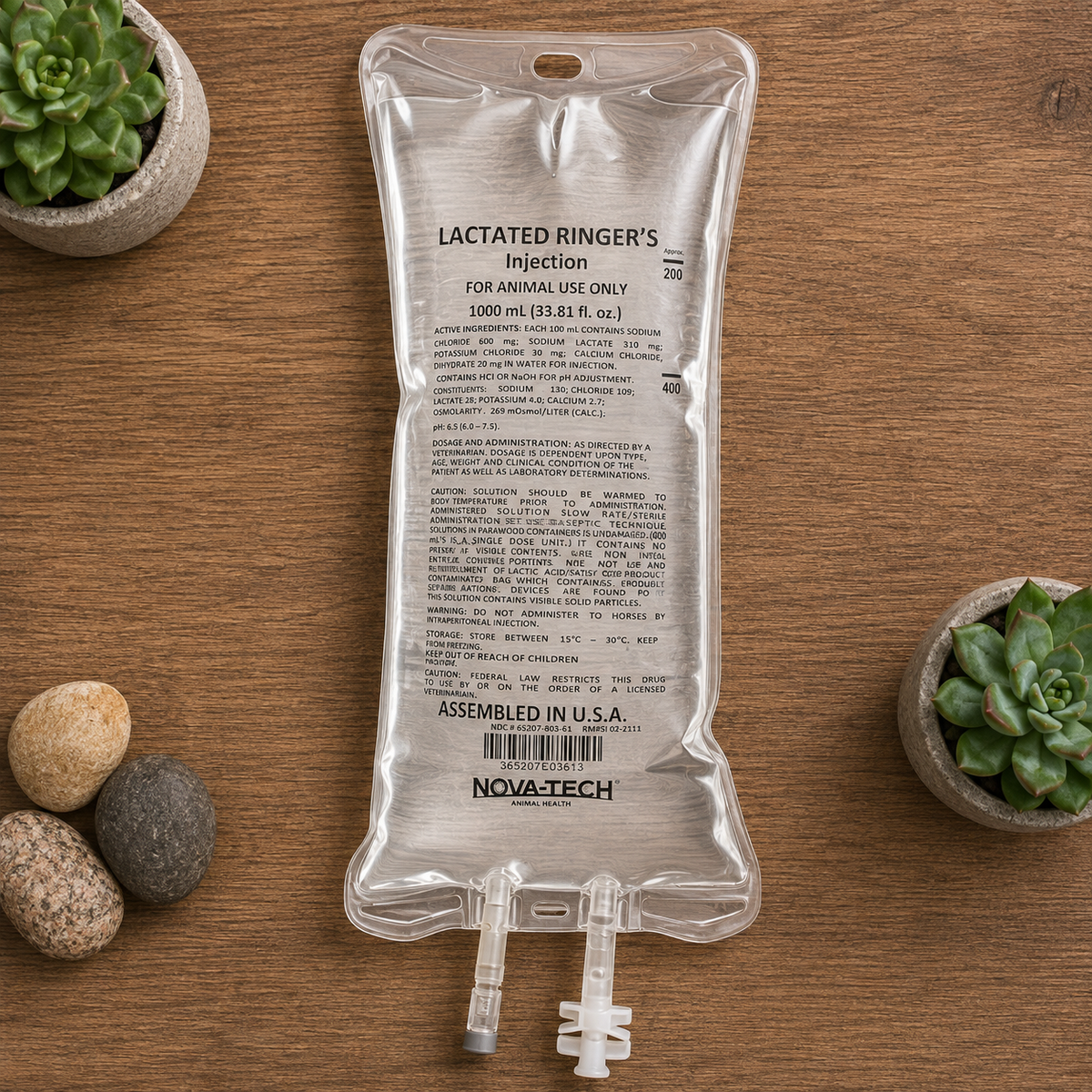 Lactated Ringer's Injection, 1000mL  Complete Equine Performance