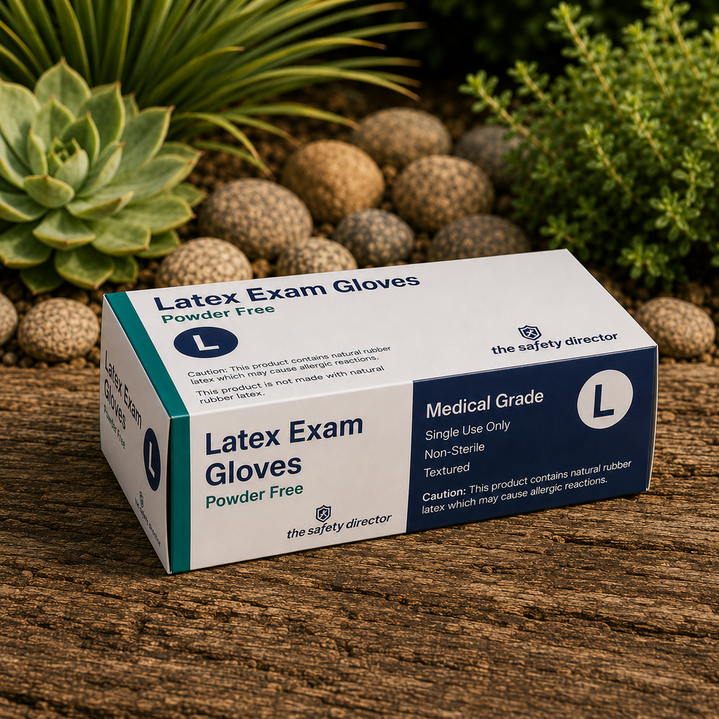 Latex Exam Gloves, Powder-Free, Large  Complete Equine Performance