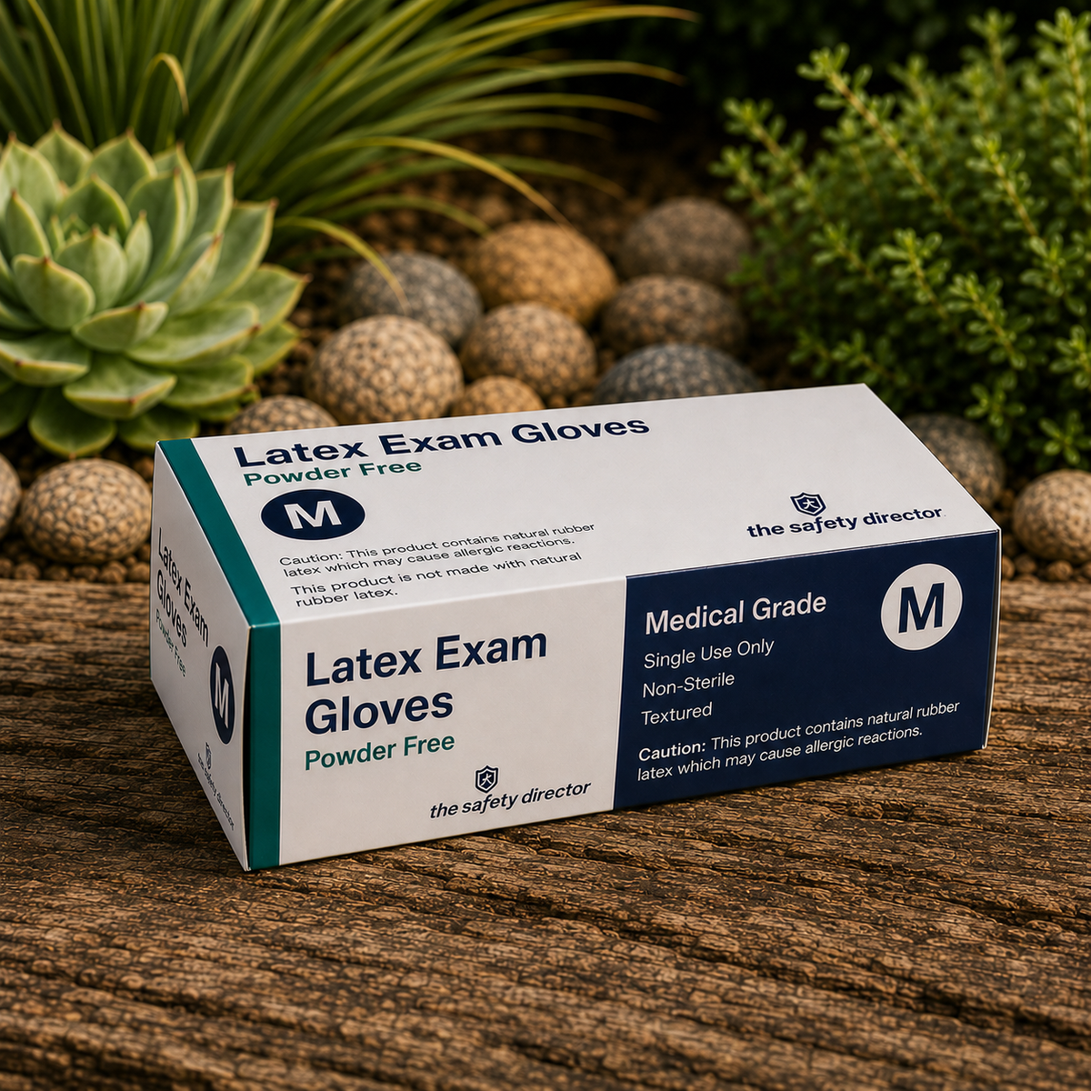 Latex Exam Gloves, Powder-Free, Medium  Complete Equine Performance