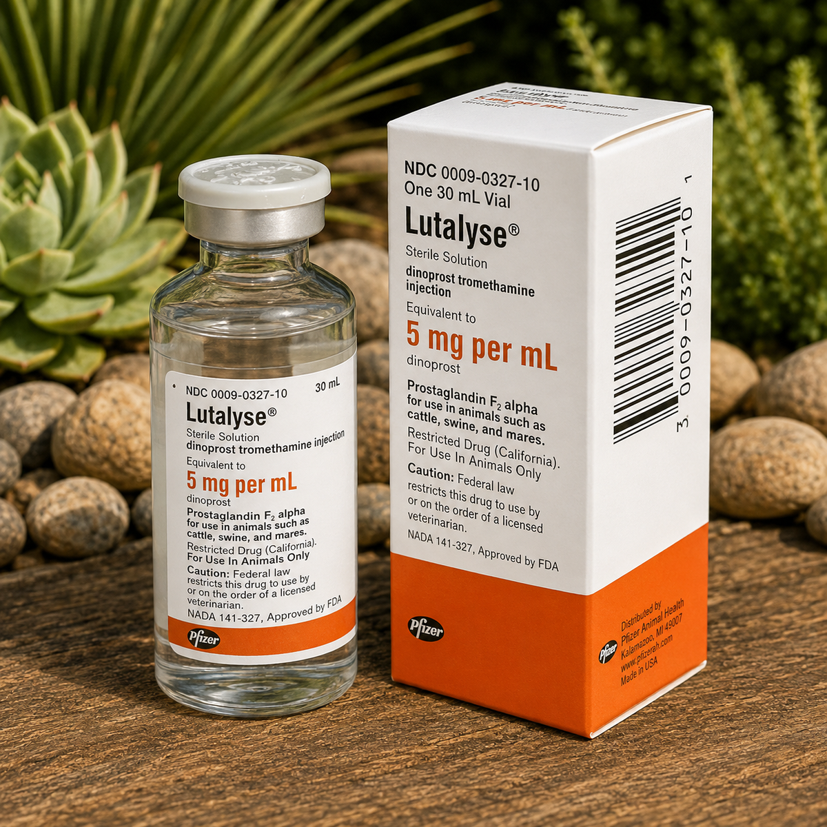 Lutalyse (Dinoprost Tromethamine) Injection 5mg/mL, 30mL  Complete Equine Performance