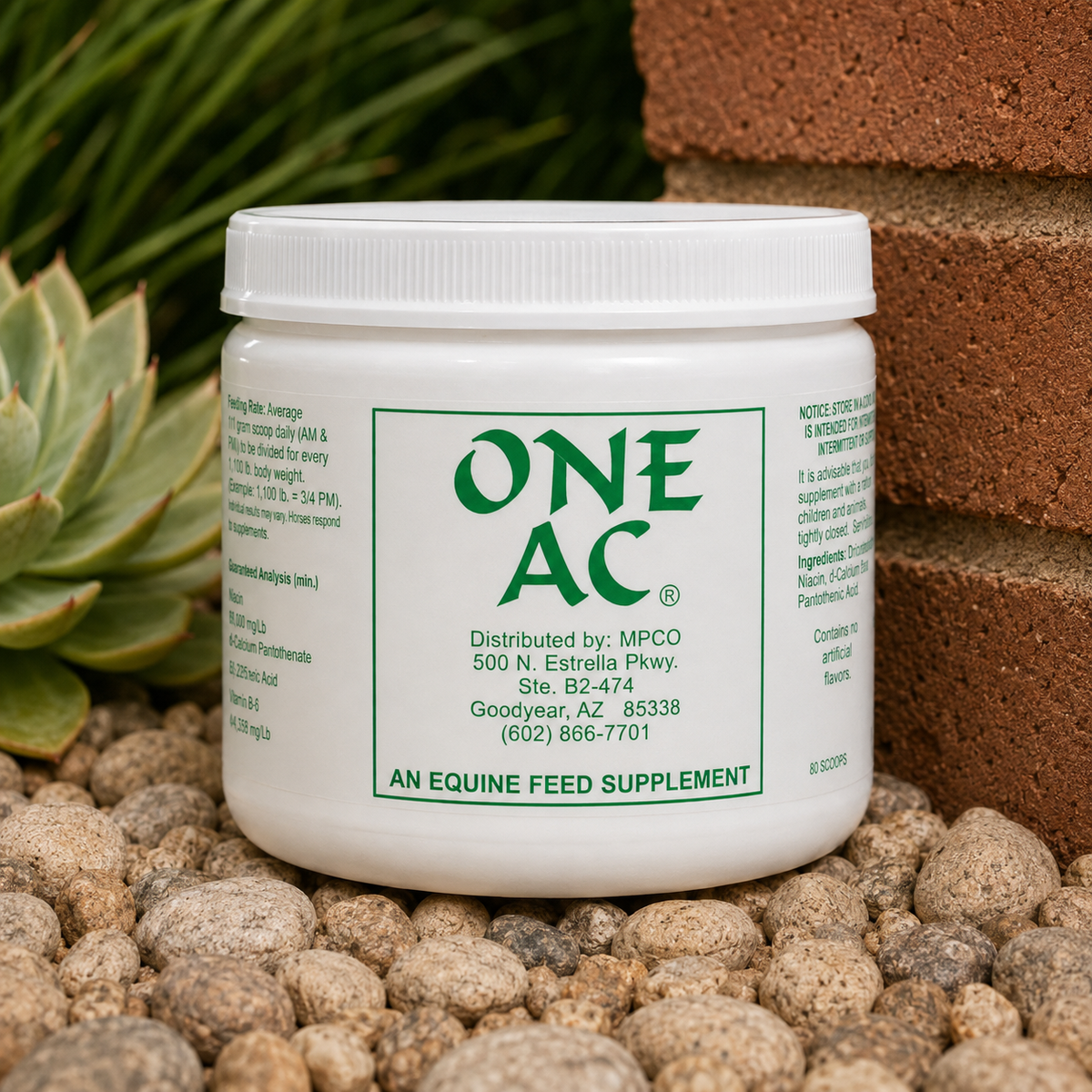 ONE AC® Equine Feed Supplement – Gastric Support Powder  Complete Equine Performance