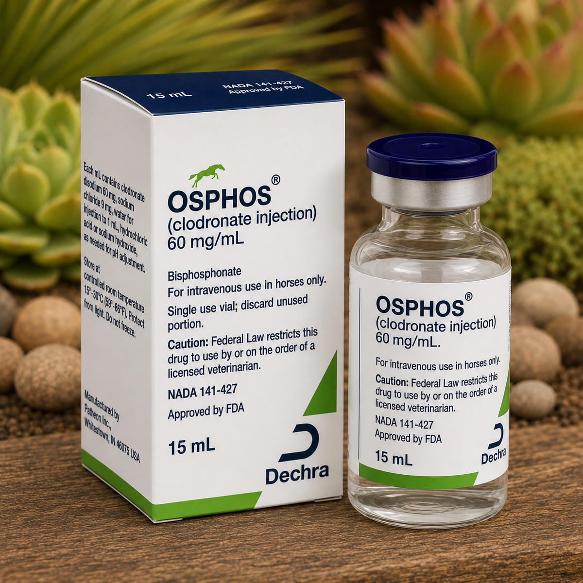 Osphos (Clodronate Disodium) Injection 60mg/mL, 15mL  Complete Equine Performance