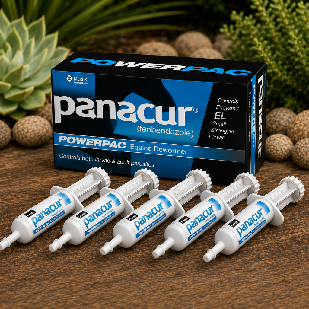 Panacur® PowerPac (Fenbendazole) Equine Dewormer – 5-Day Treatment Pack  Complete Equine Performance