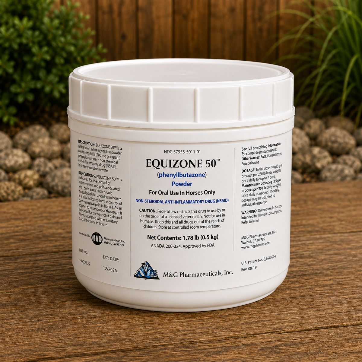 Phenylbute® Powder (Phenylbutazone) for Horses – 1.1 lb (0.5 kg)  Complete Equine Performance