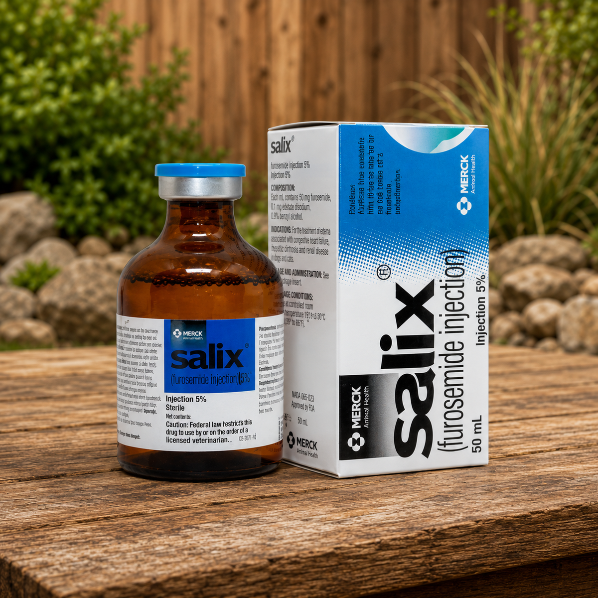 Salix® Injectable (Furosemide Injection) – 50 mg/mL (50 mL)  Complete Equine Performance