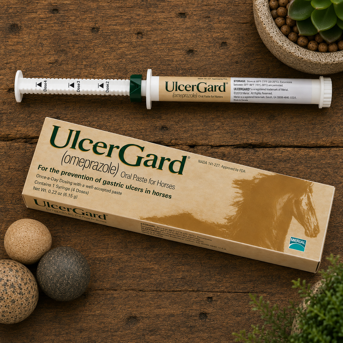 Ulcergard (Omeprazole) Oral Paste for Horses, 6.15gm  Complete Equine Performance