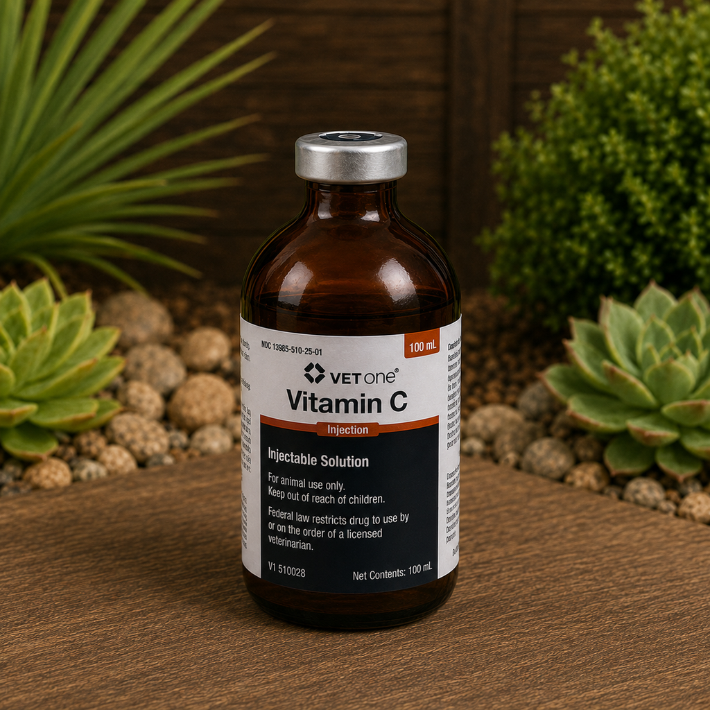 Vitamin C Injectable Solution, 100mL  Complete Equine Performance