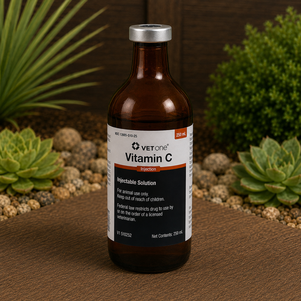 Vitamin C Injectable Solution, 250mL  Complete Equine Performance