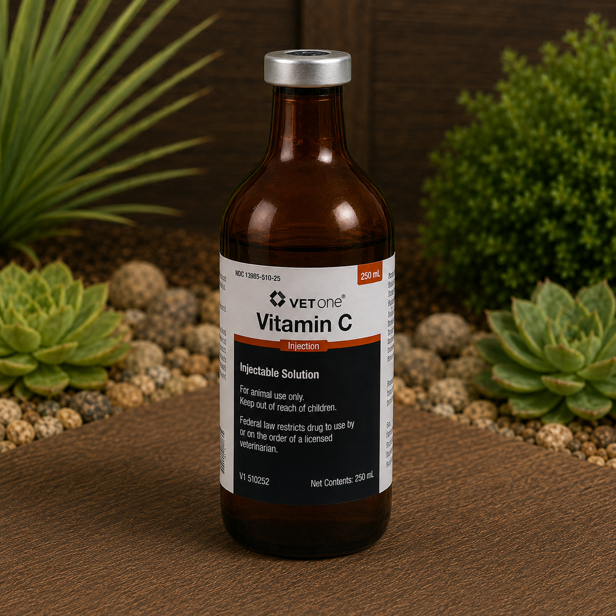 Vitamin C Injectable Solution, 250mL  Complete Equine Performance