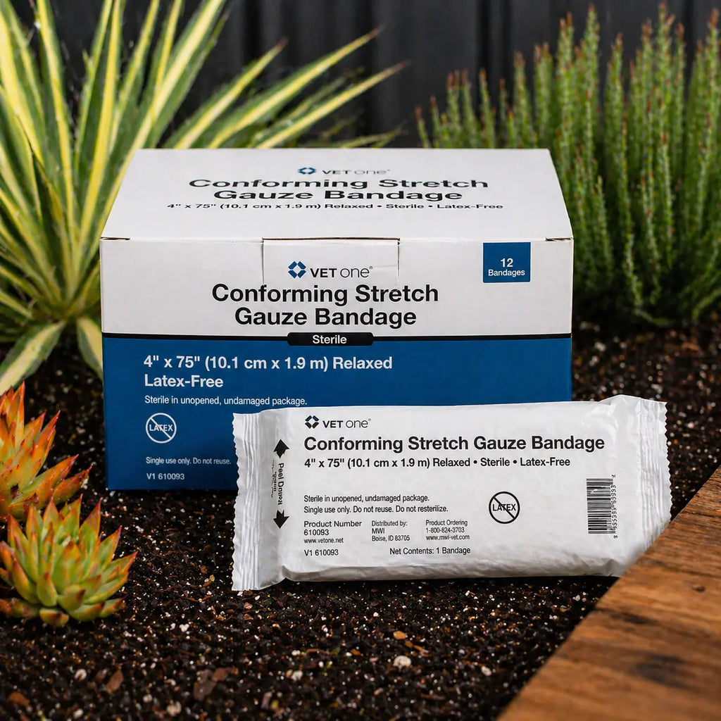 Conforming Stretch Gauze Bandage, Sterile, 4" x 75" AmerisourceBergen Private Brand
