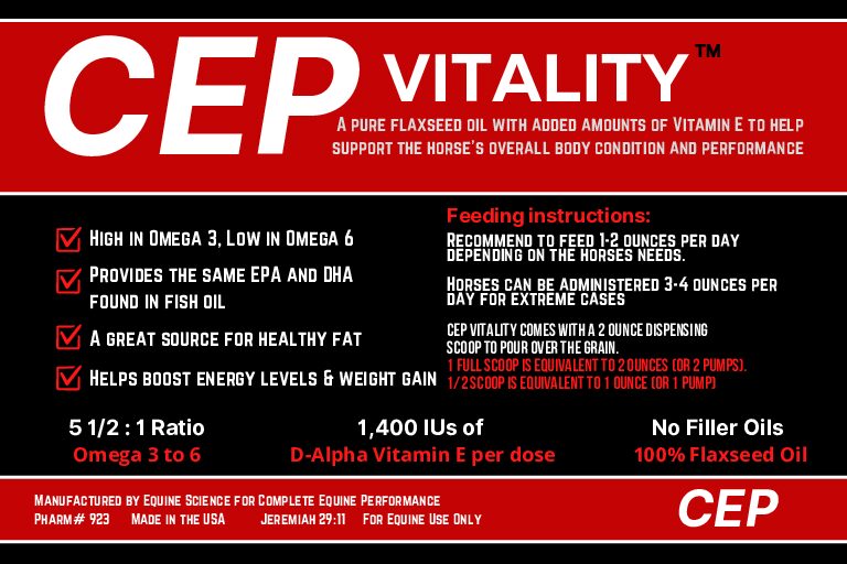 CEP Vitality 1/2 Gallon