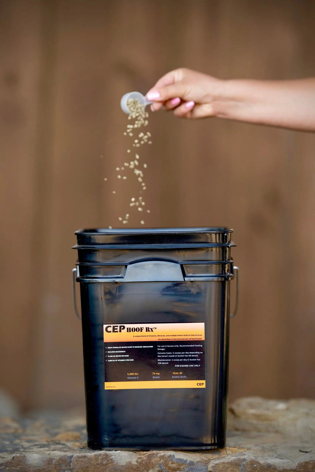 CEP Hoof Rx (Bulk) - 726 Dose Bucket Complete Equine Performance