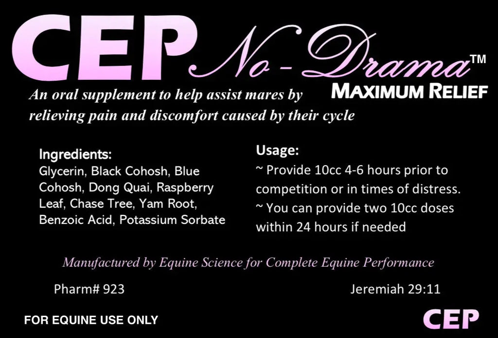 CEP No-Drama Paste Complete Equine Performance