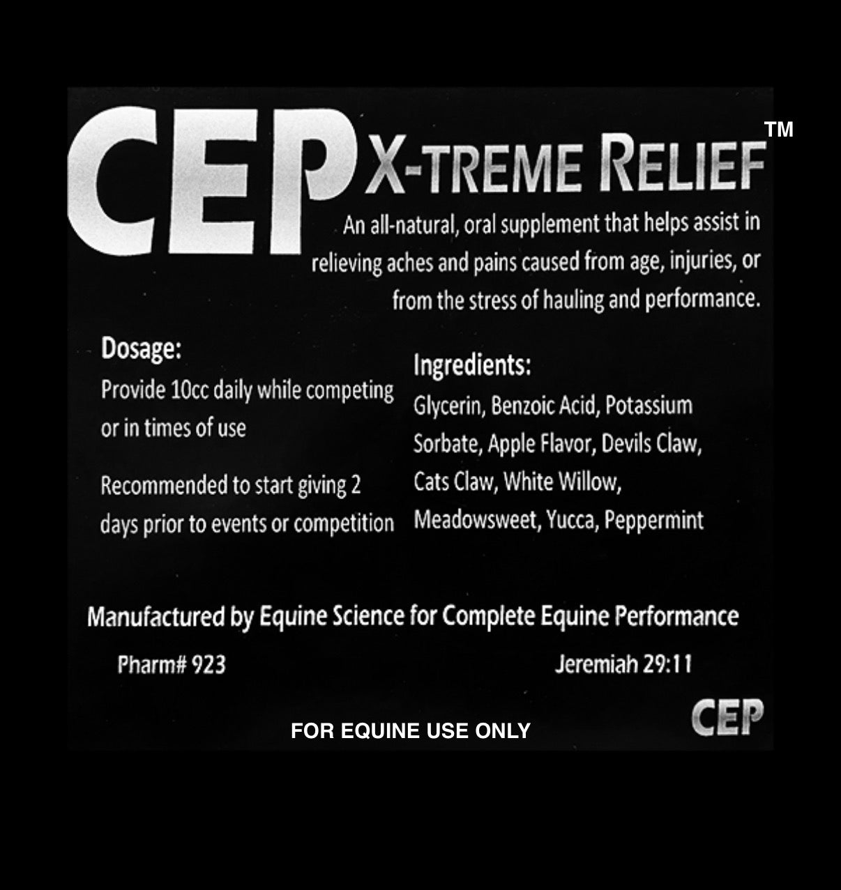 CEP X-treme Relief Paste