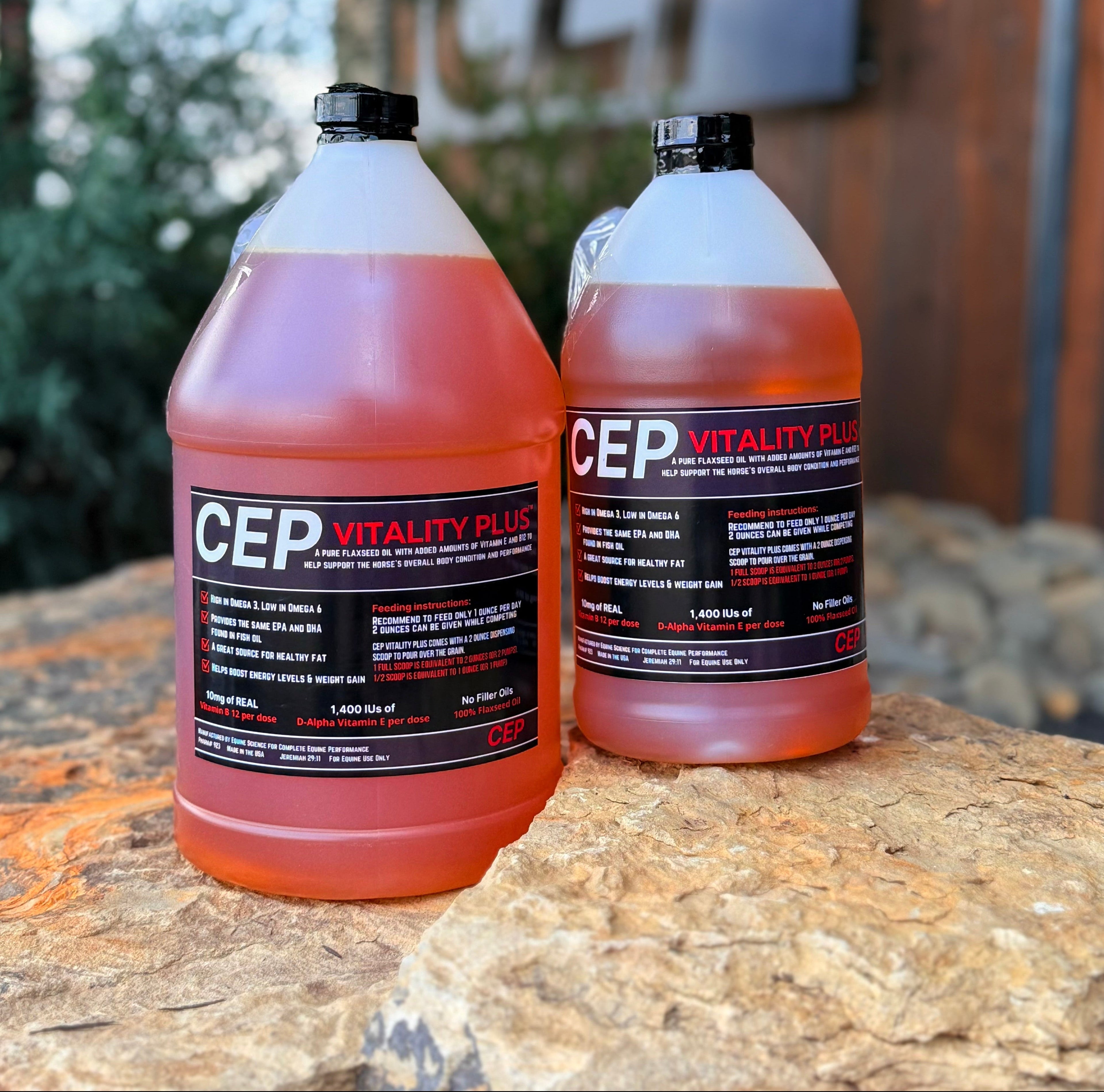 CEP Vitality Plus 1/2 Gallon  Complete Equine Performance