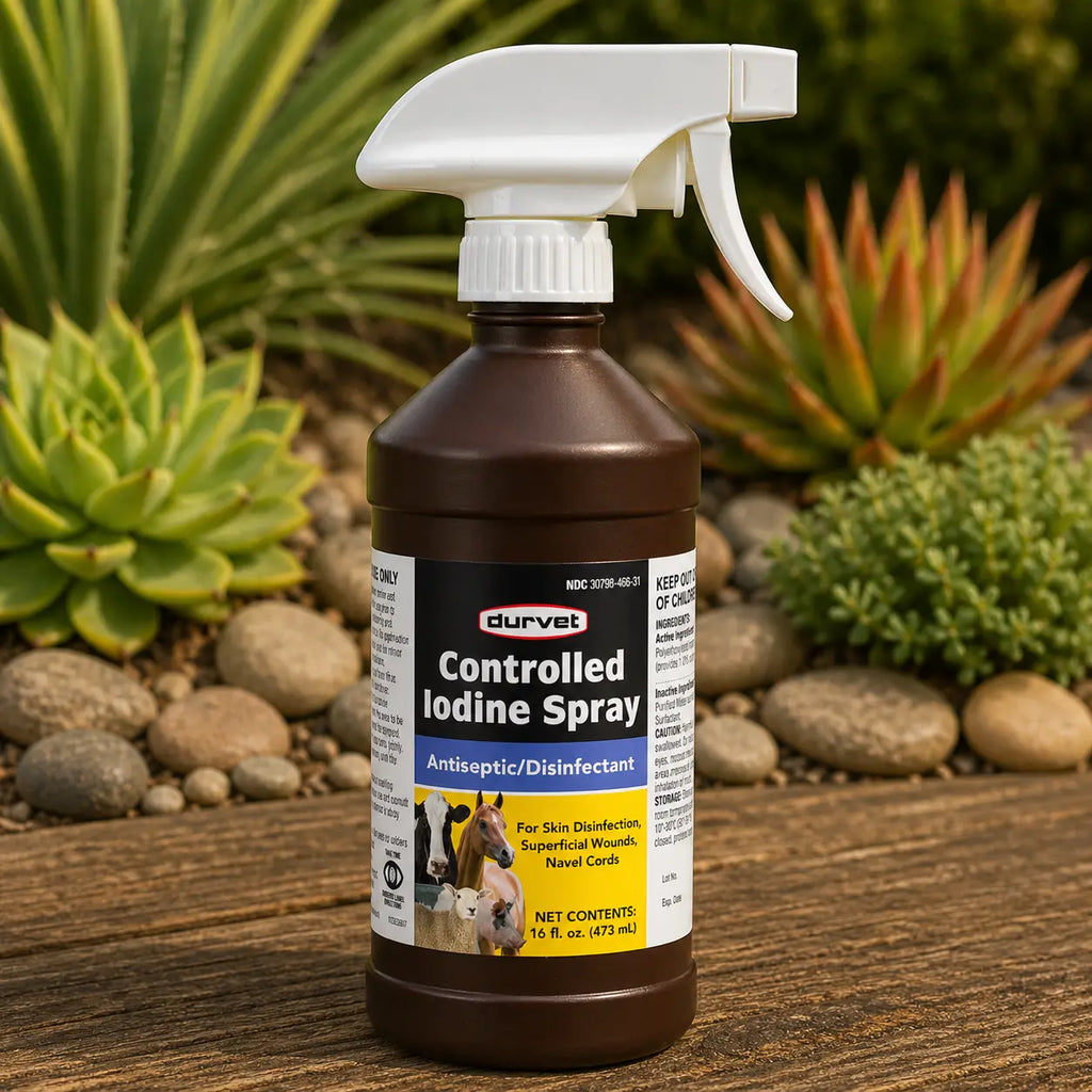 Controlled Iodine Spray, 16oz Durvet