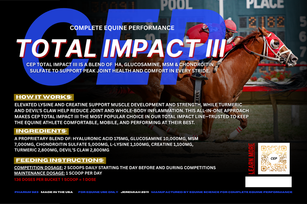 CEP Total Impact III  Complete Equine Performance