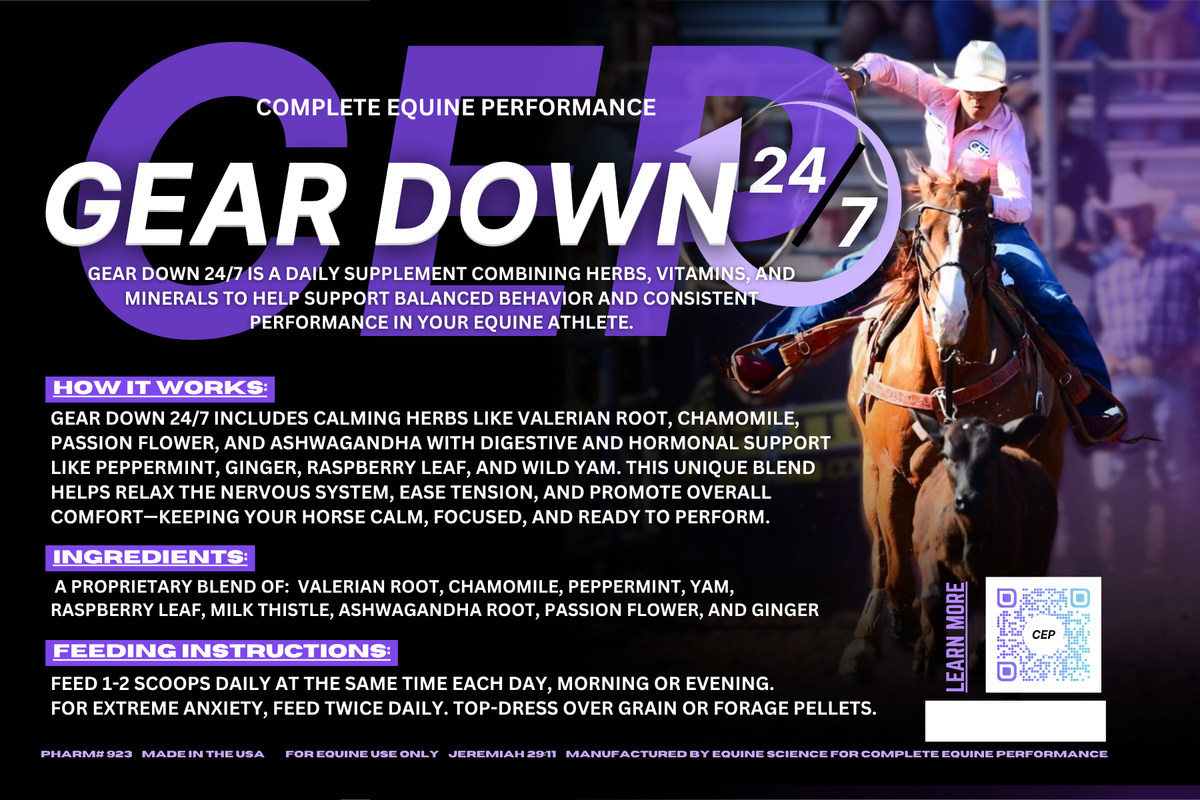 CEP Gear Down 24/7  Complete Equine Performance