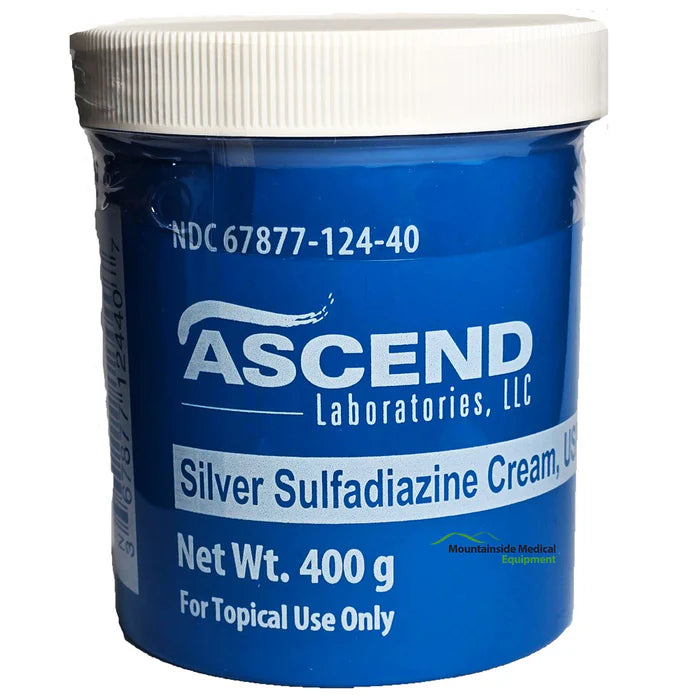 Silver Sulfadiazine Cream 1%, 400gm Jar