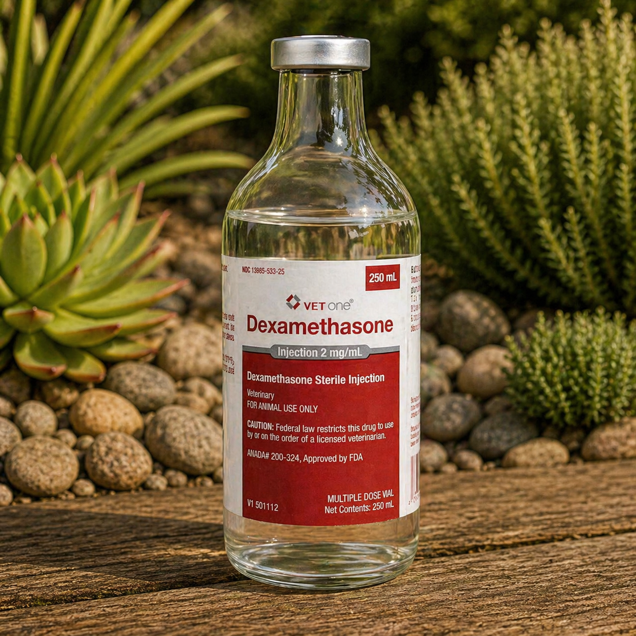 Dexamethasone Sterile Injection 2mg/mL, 250mL