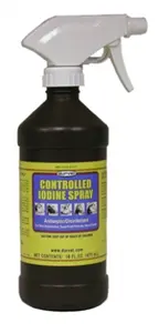 Controlled Iodine Spray, 16oz Durvet