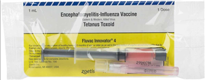 Fluvac Innovator 4 Vaccine, Killed Virus, 1mL