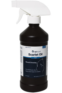 Scarlet Oil Liquid Wound Dressing with Sprayer, 16oz