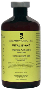 Vital E - A+D Vitamin Injection, 250mL