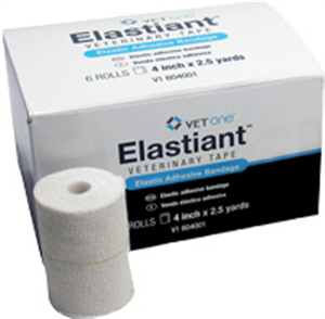 Elastiant Veterinary Tape, Elastic Adhesive Bandage, 4" x 2.5yd