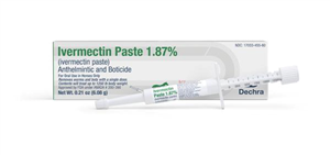 Ivermectin Paste 1.87% Syringe Apple Flavor