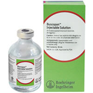 Buscopan® Injectable Solution (N-butylscopolammonium Bromide) – 20 mg/mL (50 mL)