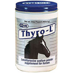 Thyro-L® (Levothyroxine Sodium) Powder USP for Horses – 1 lb (453.6 g)