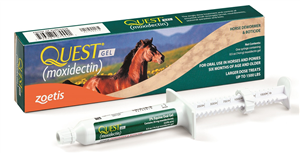 Quest Gel Dewormer and Boticide for Horses, 14.4gm
