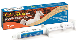 Quest Plus Gel Dewormer and Boticide for Horses, 14.4gm