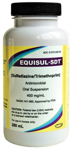Equisul-SDT Oral Suspension 400 mg/mL, 280 mL