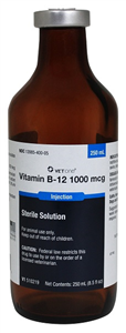 Vitamin B-12 1000mcg Sterile Solution Injection, 250mL